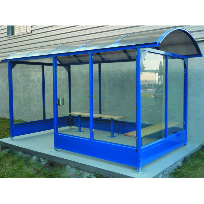 Abri fumeur Longanier aménagement extérieur Abri fumeur Longanier aménagement extérieur