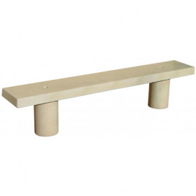 Banquette extérieure béton...