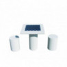 Tabouret béton pour table de jeux extérieure
