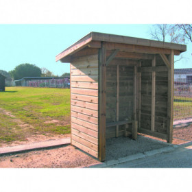 Abri Voyageurs en bois