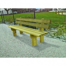 Banc public tout bois Aigrin