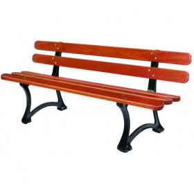 Banc urbain en bois...