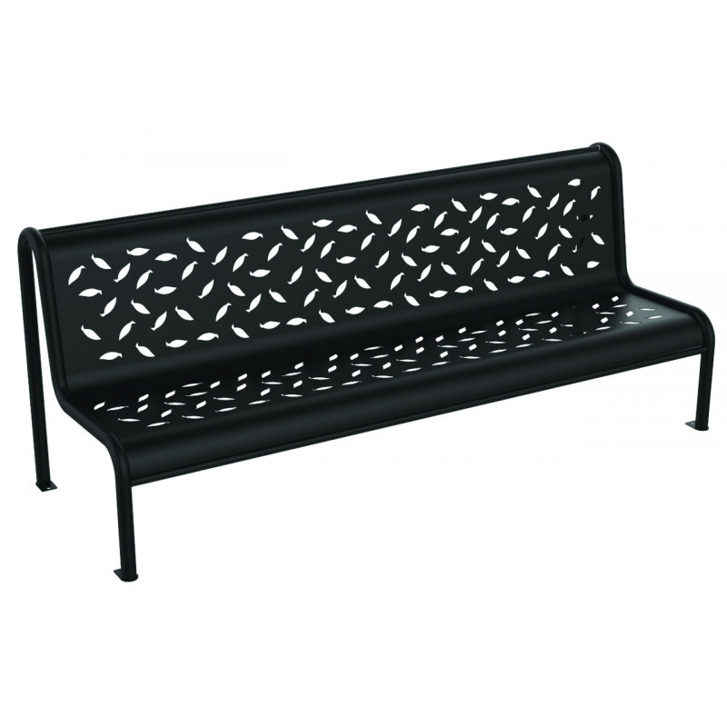 Banc en métal Latanier aménagement extérieur Banc en métal Latanier aménagement extérieur