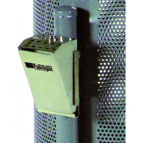 Cendrier inox pour corbeille