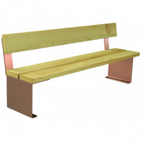 Banc extérieur en pin Notro