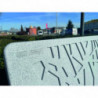 Banc urbain plastique Caragana recyclé