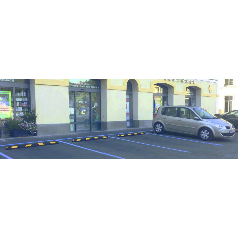 Butée de parking signalisation
