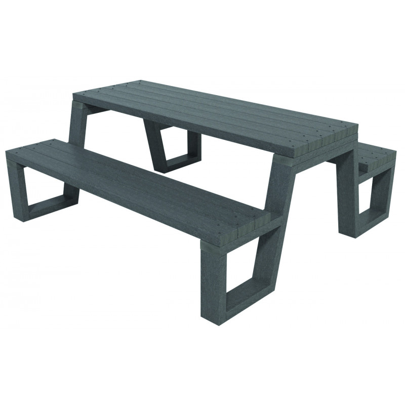Table de pique nique plastique recyclé Table de pique nique plastique recyclé