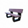Goujon de fixation pour banc et table recyclés