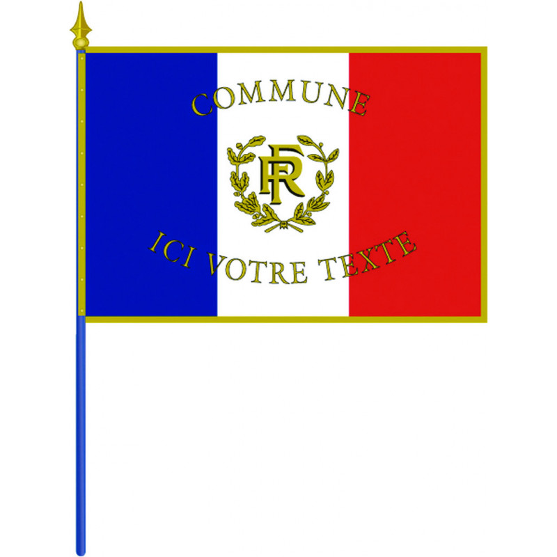 Drapeau de mairie France signalisation Drapeau de mairie France signalisation