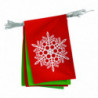 Guirlande Noël en tissu
