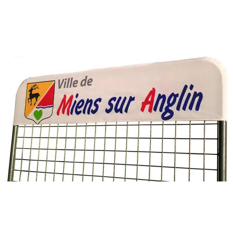Housse pour grille d'exposition Festine communication Housse pour grille d'exposition Festine communication