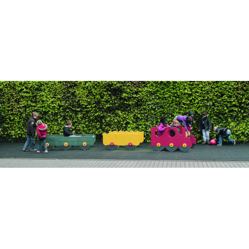 Jeu Le Train Rainbow plastique recyclé jeux et sports Jeu Le Train Rainbow plastique recyclé jeux et sports