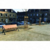 Banc urbain compact Banian aménagement extérieur
