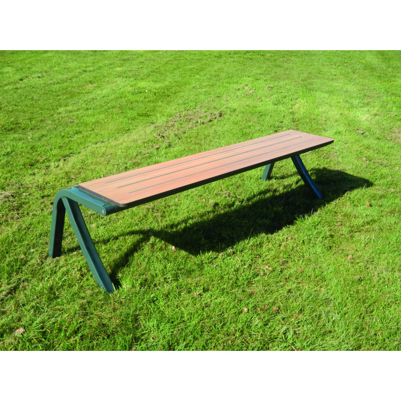 Banquette extérieure lames compact Balsam aménagement extérieur Banquette extérieure lames compact Balsam aménagement extérieur