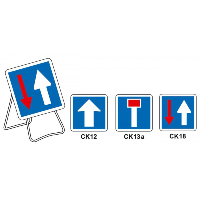 Signalisation temporaire d'indication Type CK signalisation Signalisation temporaire d'indication Type CK signalisation