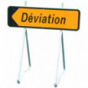 Pied support pour panneau KD22 signalisation