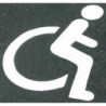 Pochoir pour marquage au sol signalisation