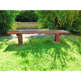 Banquette publique bois Kalmia
