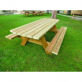 Table pique nique bois Gaillet