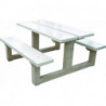 Table pique nique en béton Lyciet aménagement extérieur
