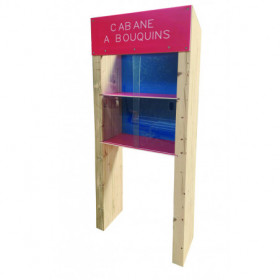 Cabane à bouquins