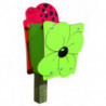 Corbeille bois enfant Coccinelle