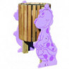 Poubelle bois figurine Complice