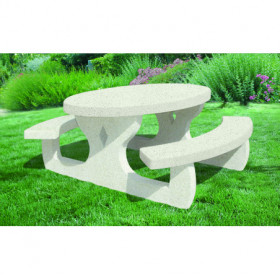 Table pique nique béton Parsi