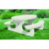 Table pique nique béton Parsi aménagement extérieur