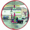 Miroir de sécurité multi-usages vert ou rouge signalisation
