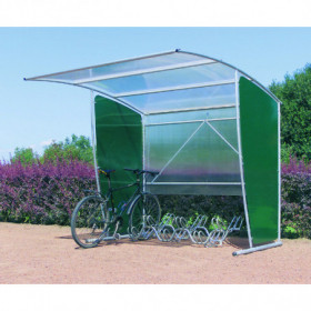 Abri pour cycles métal Ibéris