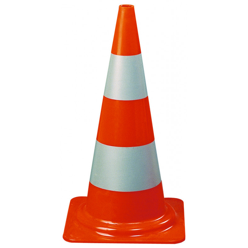 Cône de signalisation de chantier signalisation