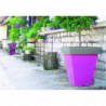 Pot de fleurs urbain carré Paquette aménagement extérieur