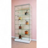 Vitrine d'exposition en verre Nashira communication