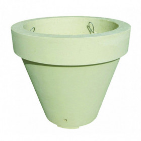 Pot de fleurs béton Talipot