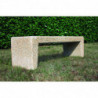 Banquette extérieure en béton Lycéen aménagement extérieur