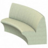 Concave Finition ocre sablé