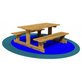 Table pique-nique bois...