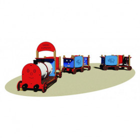 Jeu extérieur Train Safari