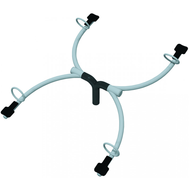 Bascule acier 4 places Suzette jeux et sports Bascule acier 4 places Suzette jeux et sports