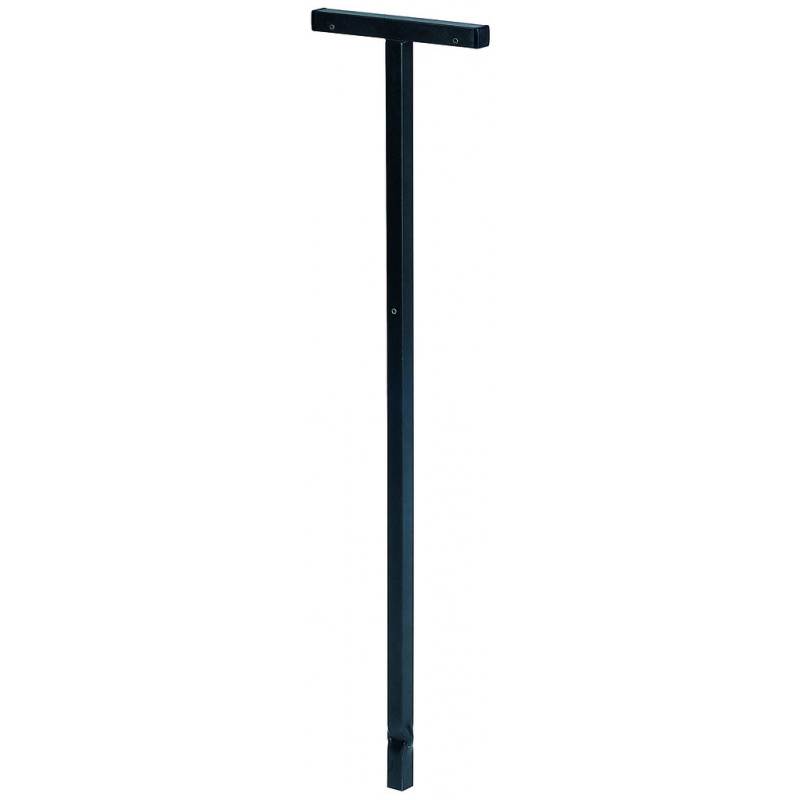 Poteau acier pour corbeille Sérinéa aménagement extérieur Poteau acier pour corbeille Sérinéa aménagement extérieur