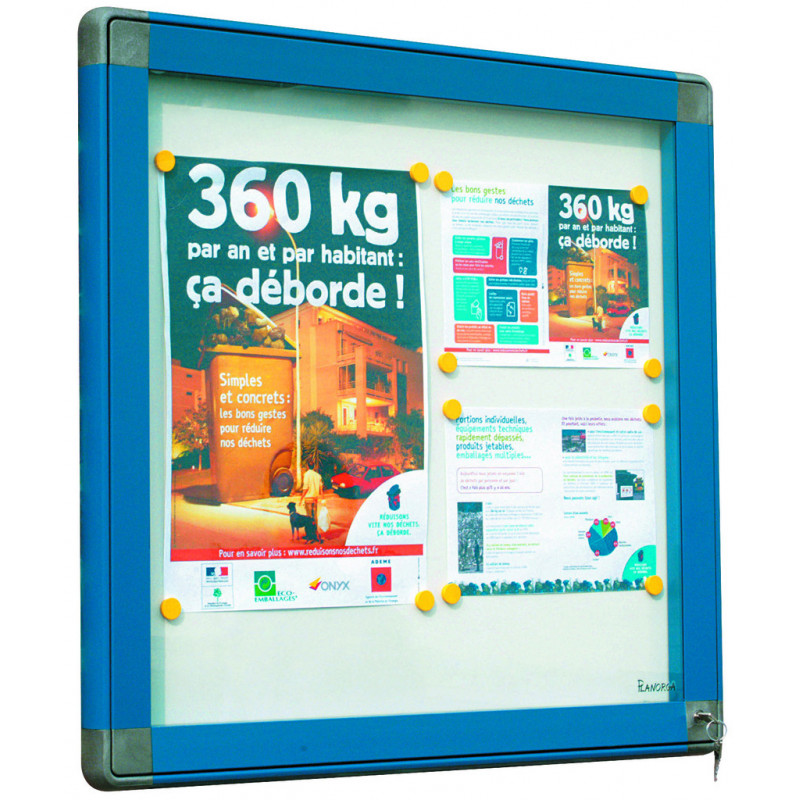 Panneau affichage extérieur Odéa communication