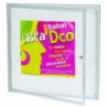Vitrine porte battante Thalie communication