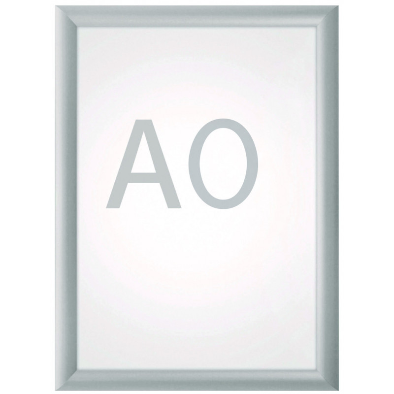 Cadre d'affichage aluminium communication