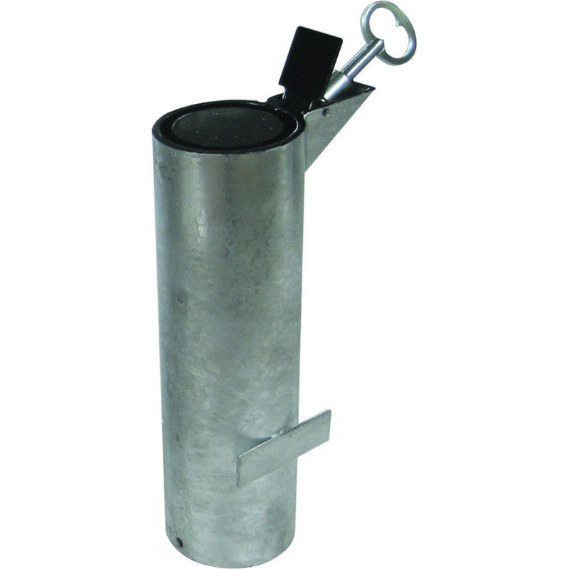 Fourreau amovible pour poteau de voirie aménagement extérieur Fourreau amovible pour poteau de voirie aménagement extérieur