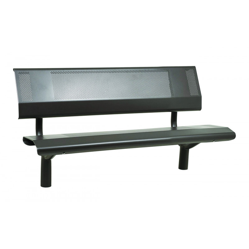 Gamme banc public métal Févier aménagement extérieur Gamme banc public métal Févier aménagement extérieur