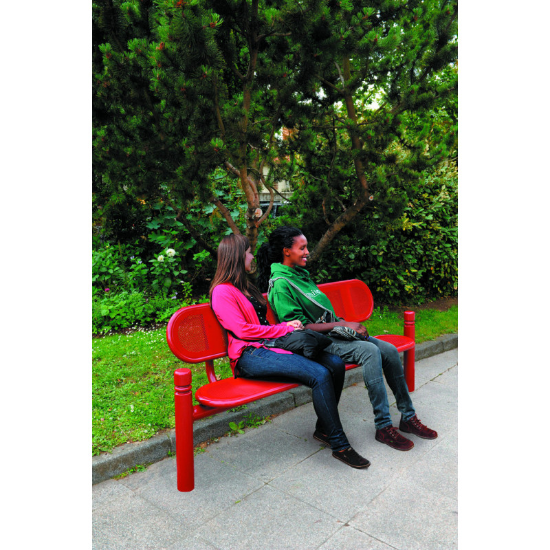 Gamme banc public acier Estoril aménagement extérieur Gamme banc public acier Estoril aménagement extérieur