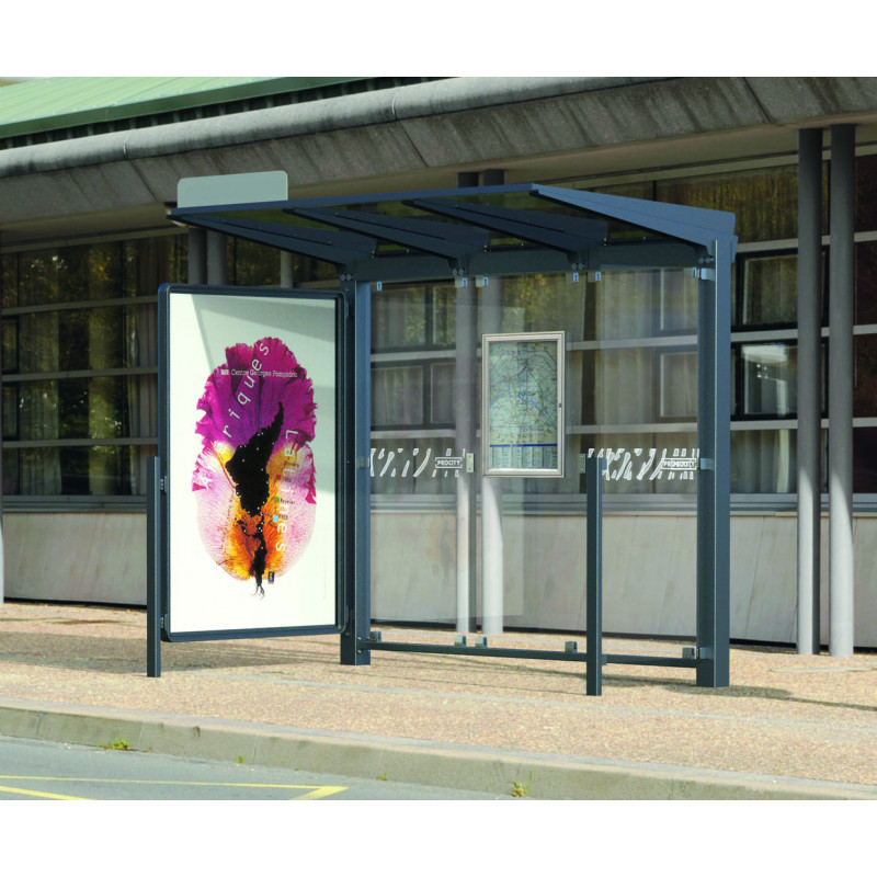 Long. 2,5 m + 1 vitrine à gauche Long. 2,5 m + 1 vitrine à gauche