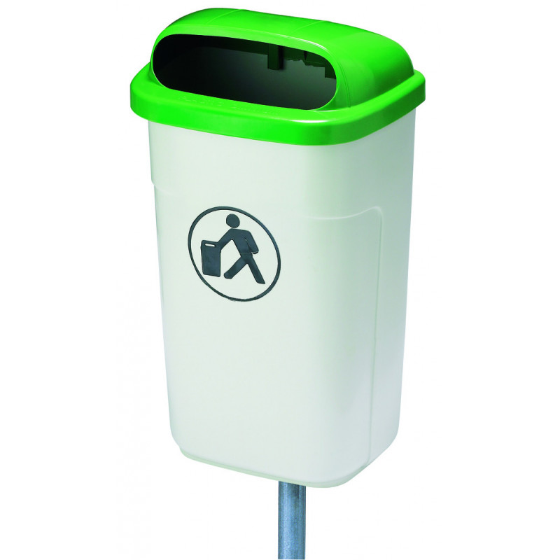 Poteau acier pour corbeilles Centaurée et Gazanie Poteau acier pour corbeilles Centaurée et Gazanie